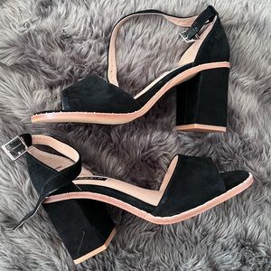 Torrid Studded Block Heels, Size 8W